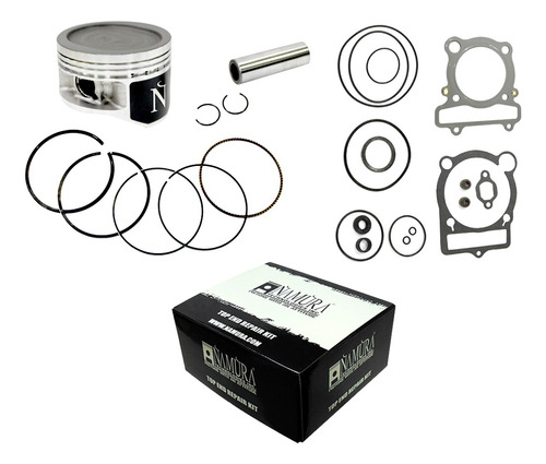 Piston Y Empaques Yamaha 400 Big Bear / F/fw Kodiak Estandar