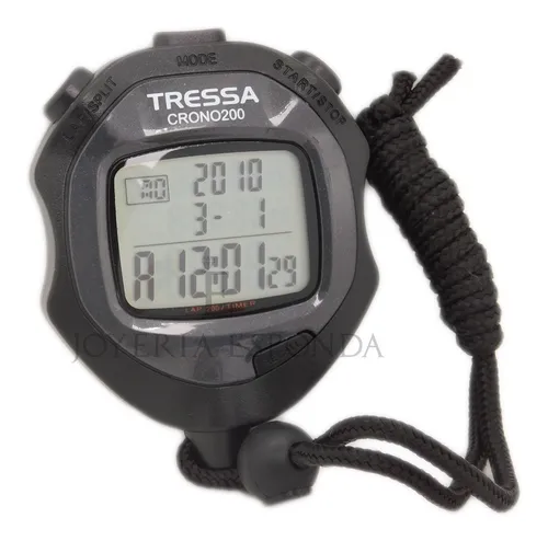 Cron metro Tressa Crono 200 Vueltas Laps Joyeria Esponda