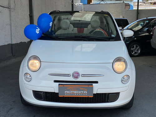 Imagem 2 de 15 de Fiat 500 1.4 Cabrio 8v Flex 2p Automatizado