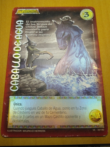 Caballo De Agua. Carta Myl. Vendaval. Salo