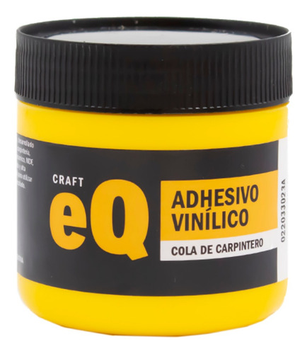 Adhesivo Vinilico Cola De Carpintero Eq 200 Cc