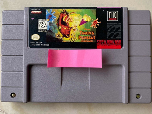 Super Nintendo Timon & Pumbaas