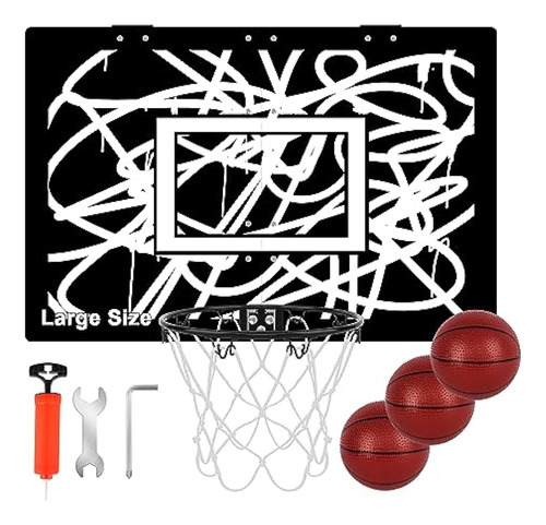Large Indoor Mini Basketball Hoop Set For Kids And Adult 24