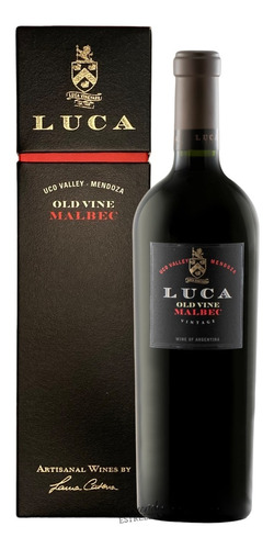 Estuche Vino Luca Old Vine Malbec Vintage 750 Ml 