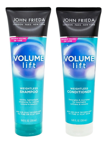 Kit John Frieda Kit Volume Lift Shampoo + Acondicionador 6c