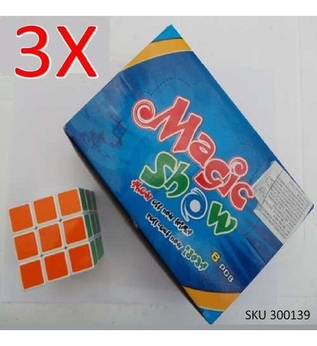 Cubo Rubik 3x3 Pagas1 Llevas3 Ideal Speedcube Magic Show W11