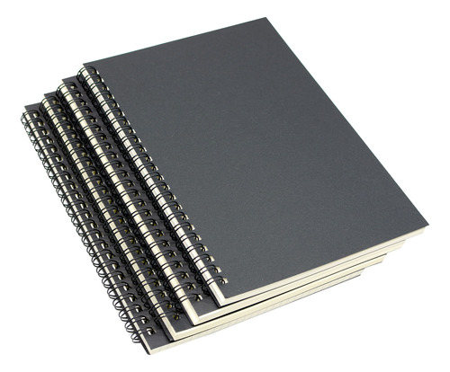 Cuaderno Rayado Tapa Blanda 14.8x21cm 4 Pack 120 Páginas