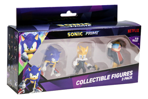 Sonic - Pack X3 Figuras 6cm En Caja Sonic - Son2021