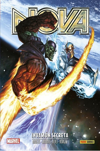 ANIQUILACION 12 NOVA INVASION SECRETA, de Slott, Dan. Editorial PANINI COMICS, tapa dura en español