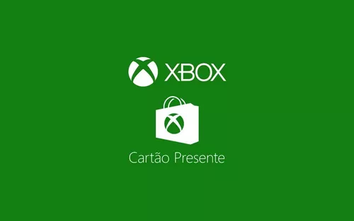 Cartão Presente Xbox Gift Card Microsoft Brasil R$ 10 Reais