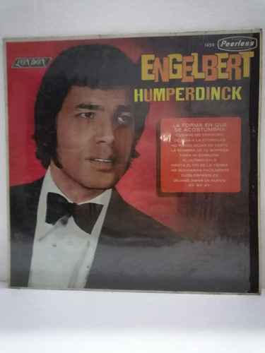 Disco Vinil Lp 33rpm  Engelbert Humperdinck---ojos Españoles