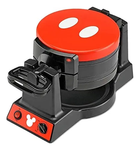 Máquina Para Hacer Gofres Disney Mickey Mouse Mic-62 Con Dob