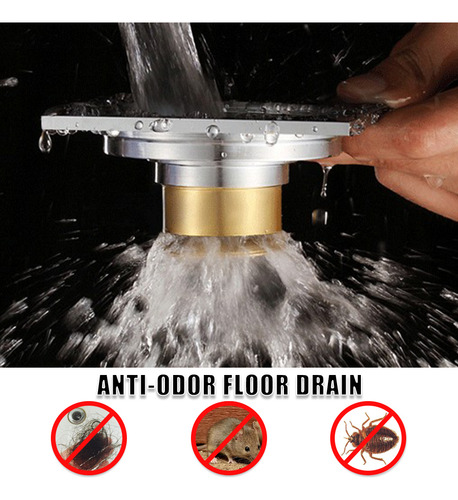 . Plugue De Drenagem E Filtro Anti-odor Para Chuveiro Com