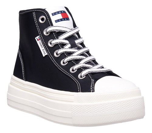 Tenis Para Mujer En0en02704 Ajuste Cordones Tommy Hilfiger