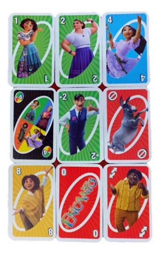 Juego De Cartas Uno Encanto