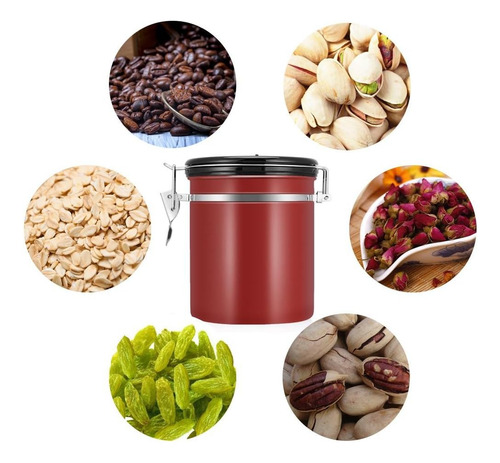 Contenedor Cafe Vacio Bote Hermético Molido Contenedor1.5l
