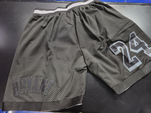 Short Bermuda Nba Básquet Los Angeles Lakers Negra Negro Xl