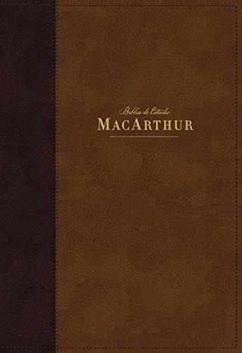 Libro : Nbla Biblia De Estudio Macarthur, Leathersoft, Cafe