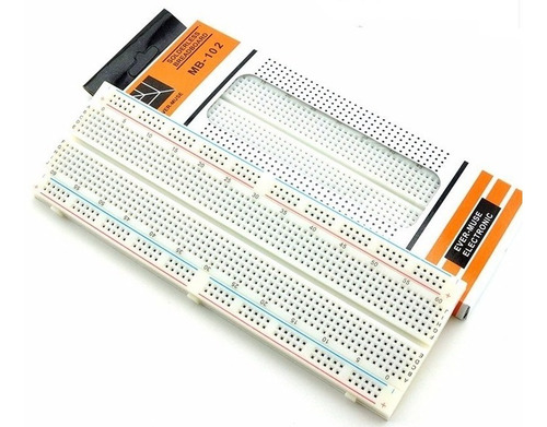 Protoboard 830 Puntos Arduino Experimental Electronica Placa