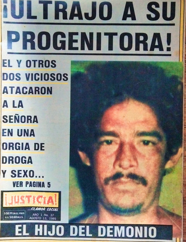 Revista ! Justicia ! Clamor Social N° 37 Del Año De 1985.