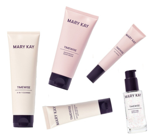 Rutina Ideal Plus Timewise Piel Combinada/grasa Mary Kay 5pz