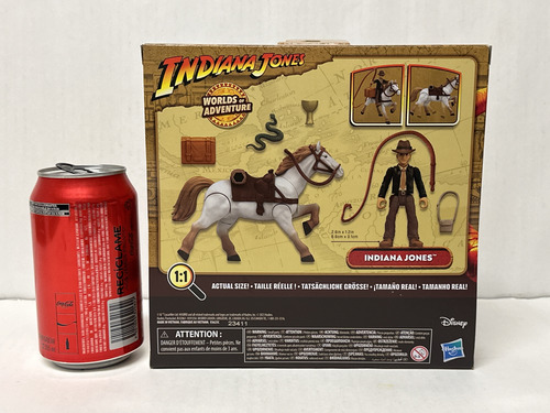 Figura Indiana Jones Con Caballo Accesorios Hasbro