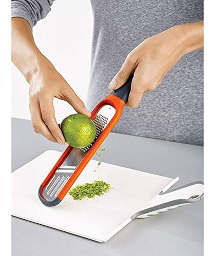 Joseph Joseph 20048 Handigrate 2in1 Grater Y Slicer Orange