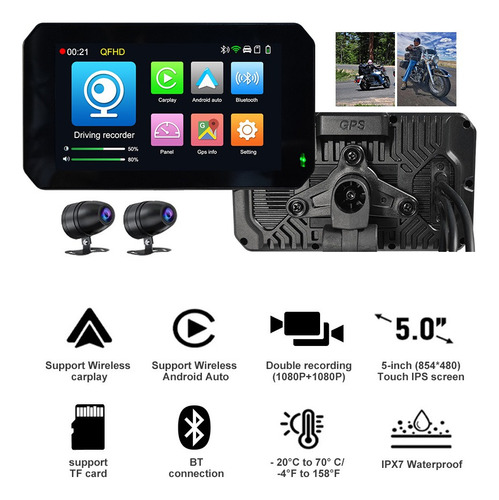 Gps Inalámbrico Android Impermeable For Automóvil