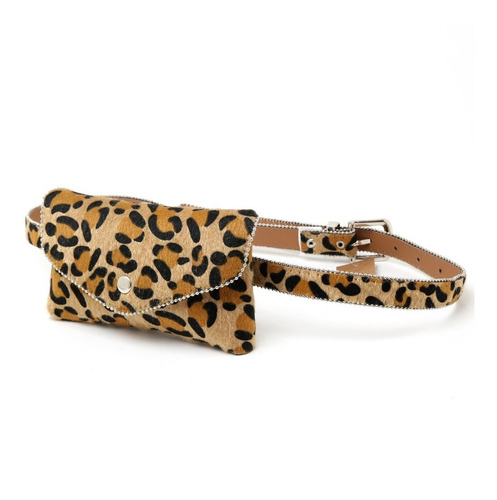 Riñonera Animal Print Leopardo Pelo