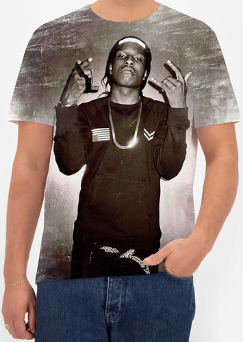 Camisa Camiseta Asap Rocky Rapper Americano 03