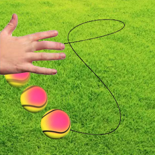 (bkb) Pelota De Muñeca Elástica Para Rebotes, Pelota Deporti
