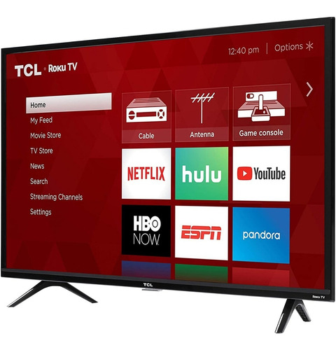 Smart Tv Marca Tcl 32' Led, Hd 720p, Roku Tv Incluido