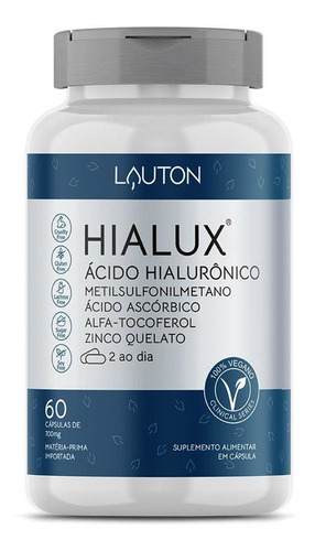 Ácido hialurónico enriquecido con MSM y alfa tocoferol de Hialux