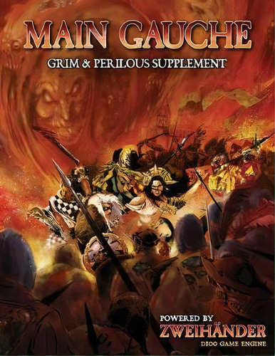 Main Gauche Grim & Perilous Supplement : Powered By Zweihan, De Daniel D. Fox. Editorial Andrews Mcmeel Publishing En Inglés