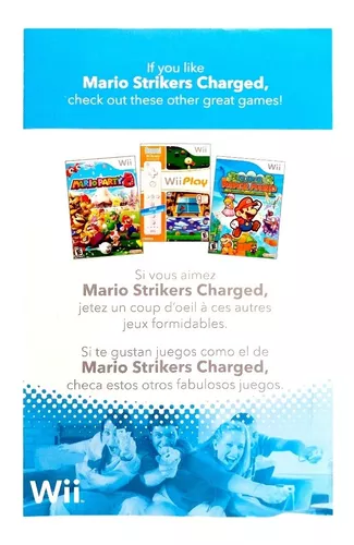 Mario Strikers Charged Nintendo Wii En Español
