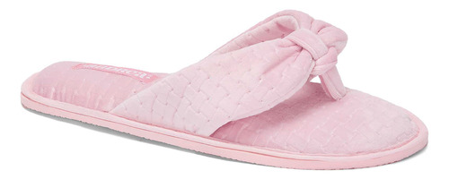 Pantufla Andrea Tipo Sandalia Pata De Gallo Para Mujer Rosa