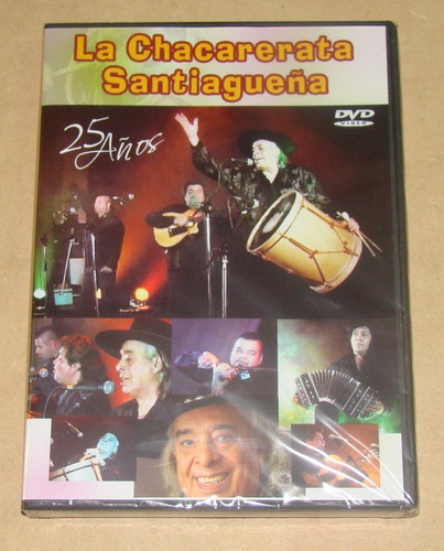 La Chacarerata Santiagueña 25 Años Dvd Argentino Nuevo Kktus