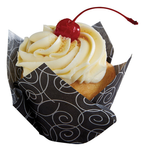 Hoffmaster 611129 Tulip Cup Cupcake Wrapper/baking Cup, 3-4 