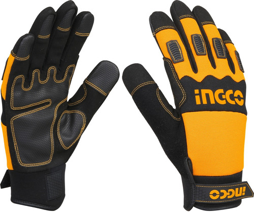 Guantes Mecanico Pro Cuero Microfibra Xl Ingco Hgmg02-xl Tyt