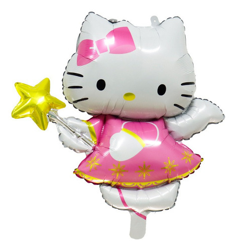 Kit De Globos De Hello Kitty Para Decoración De Cumpleaños