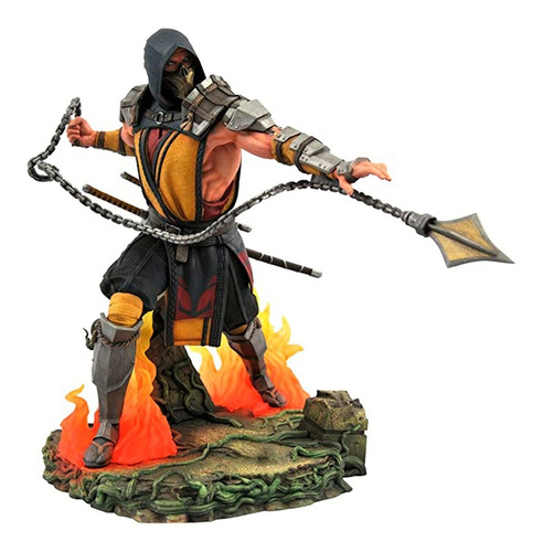 Diamond Select Diamond Gallery Mortal Kombat Scorpion Statue