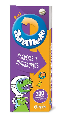 Abremente 2 En 1 Planetas Y Dinosourios - Catapulta Jr