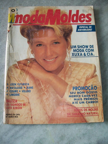 Revista Moda Moldes Nº 91 - Xuxa - 07/1991