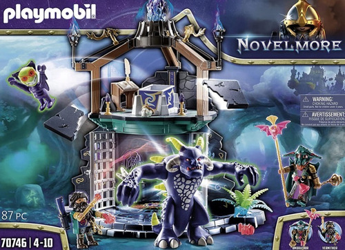 Playmobil Novelmore Portal Mágico Violet Vale Demon Lair 
