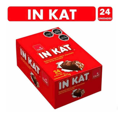 Chocolate In Kat  De 24 Unidades