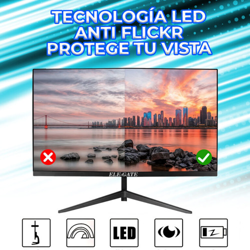 Monitor Gamer 19 Pulgadas 60hz Full Hd Led 2ms Vga Hdmi