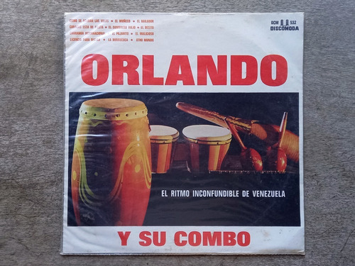 Disco Lp Orlando Y Su Combo - El Ritmo (1967) R15