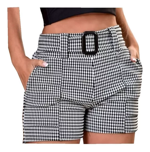 Short Xadrez Rustic - litt