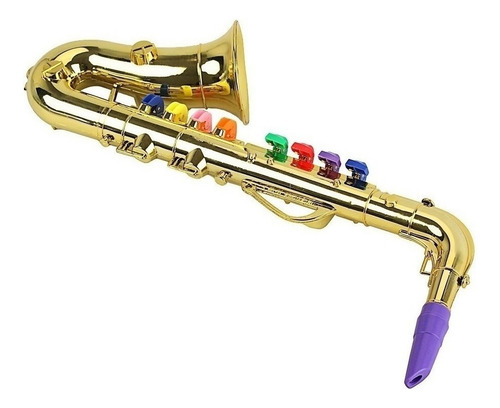 Para 2024 Toca El Saxofón Con 8 Teclas De Colores