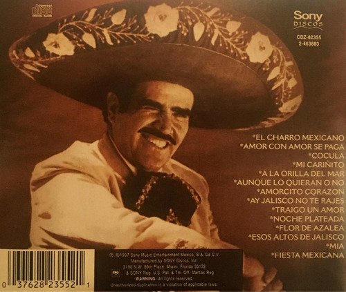Cd Vicente Fernandez - Pedro Infante - Jorge Negrete | MercadoLibre Cd Vicente Fernandez - Pedro Infante - Jorge Negrete | MercadoLibre